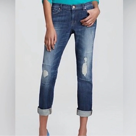 J Brand Women’s Bigtime Distressed Jeans Size 28 - Picture 1 of 15